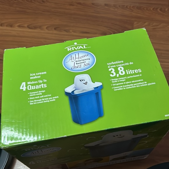 Rival Blue Ice Cream Maker - Picture 3 of 5